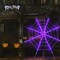 LED Spider Web Outdoor Party Props Light Up Cobweb Lighting Decor For Halloween
